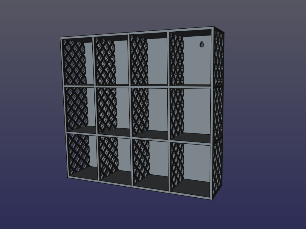 Small Figurine Display Shelf