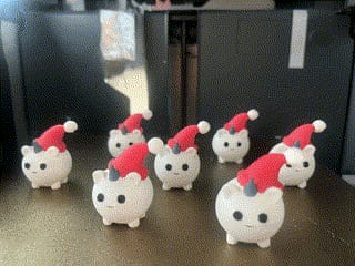 Mini Unicorn Santa AMS ready