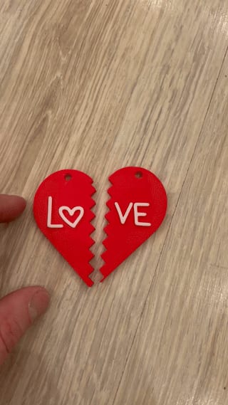 Valentine's Day Love Necklace