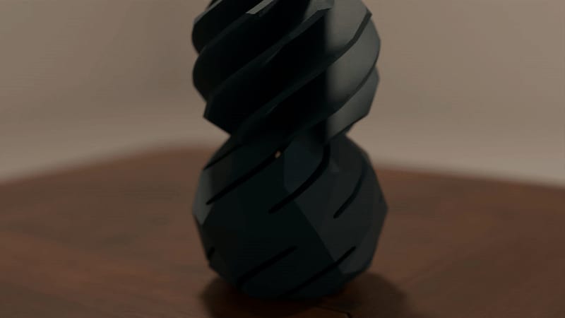 Impossible screw fidget ball