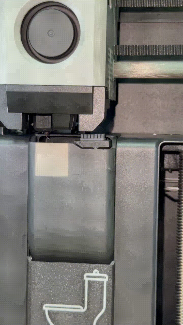 Nozzle Wiper - X1|P1 for silicon brush - A1 mini