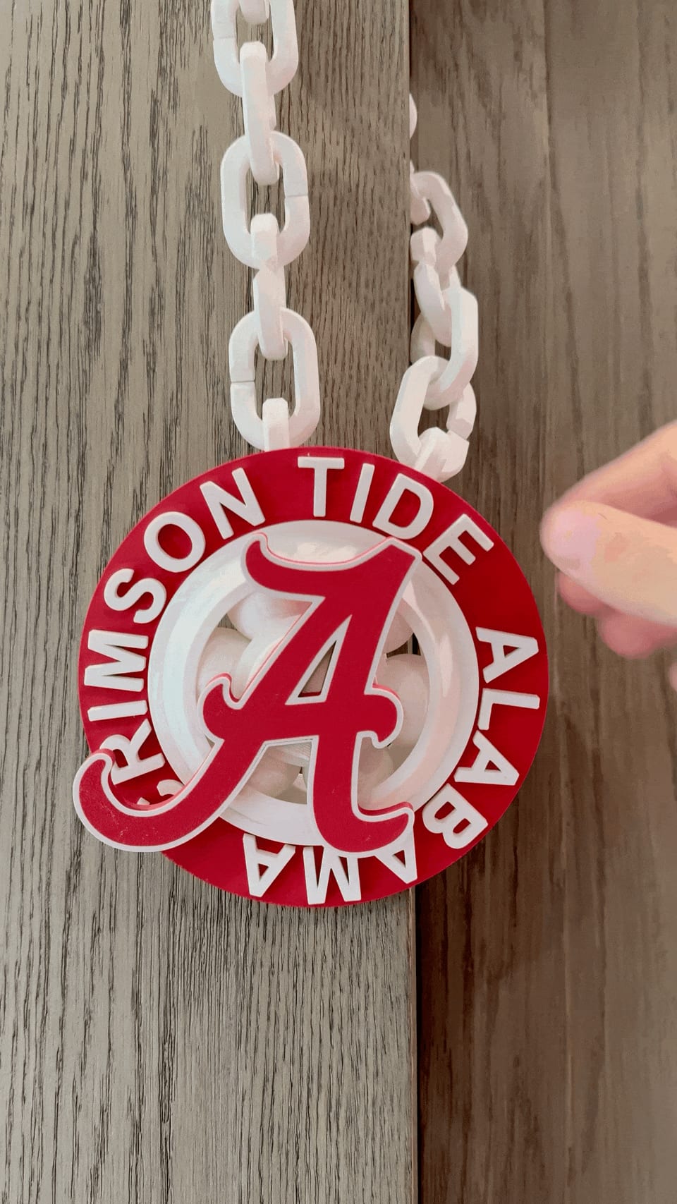 Alabama Crimson Tide Spinner Chain