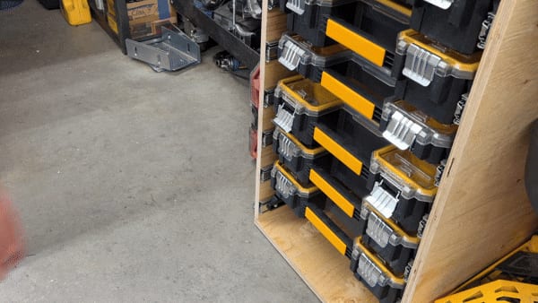 Dewalt Shallow Pro Organizer Slider Brackets