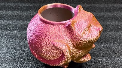 Happy Cat Self-Watering Planter