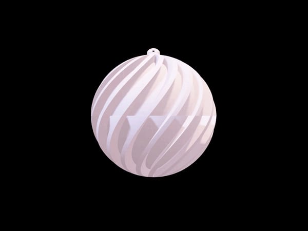 Christmas ornament with surprise