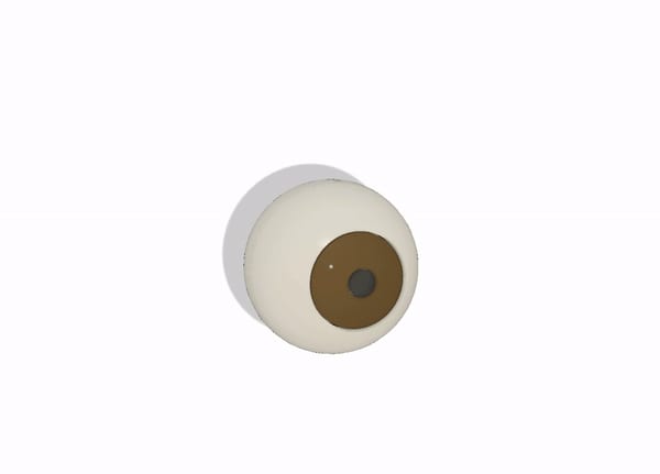 Human Eye (Normal, Double Face or Keychain)