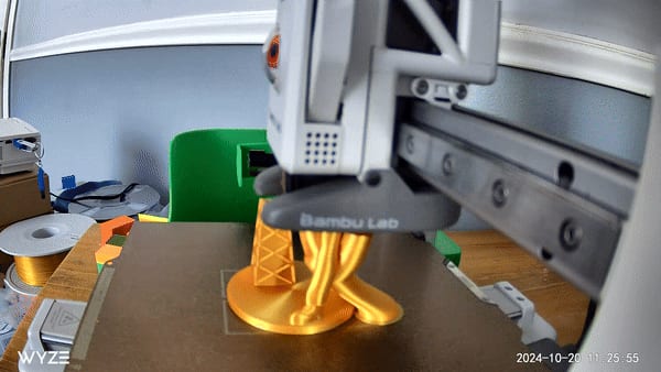 A1 Mini Wyze Cam 4 Magnet Mount