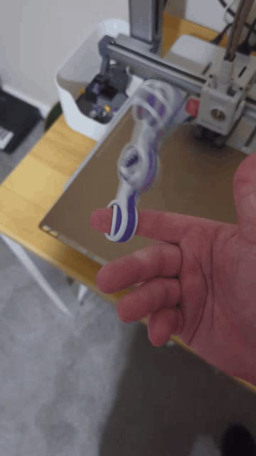 Triple Spinner Fidget Toy