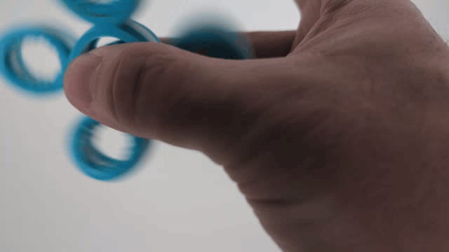 Quintuple Spinner Fidget Toy