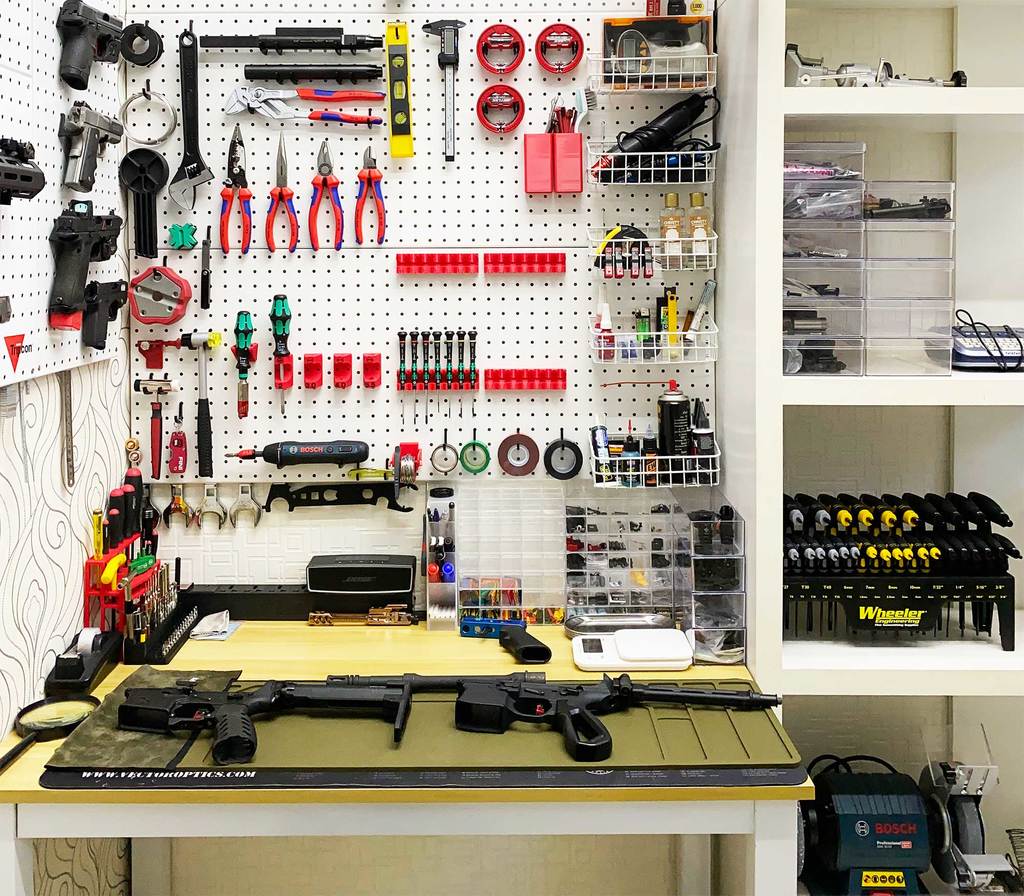 Snap-Lock Pegboard Hook