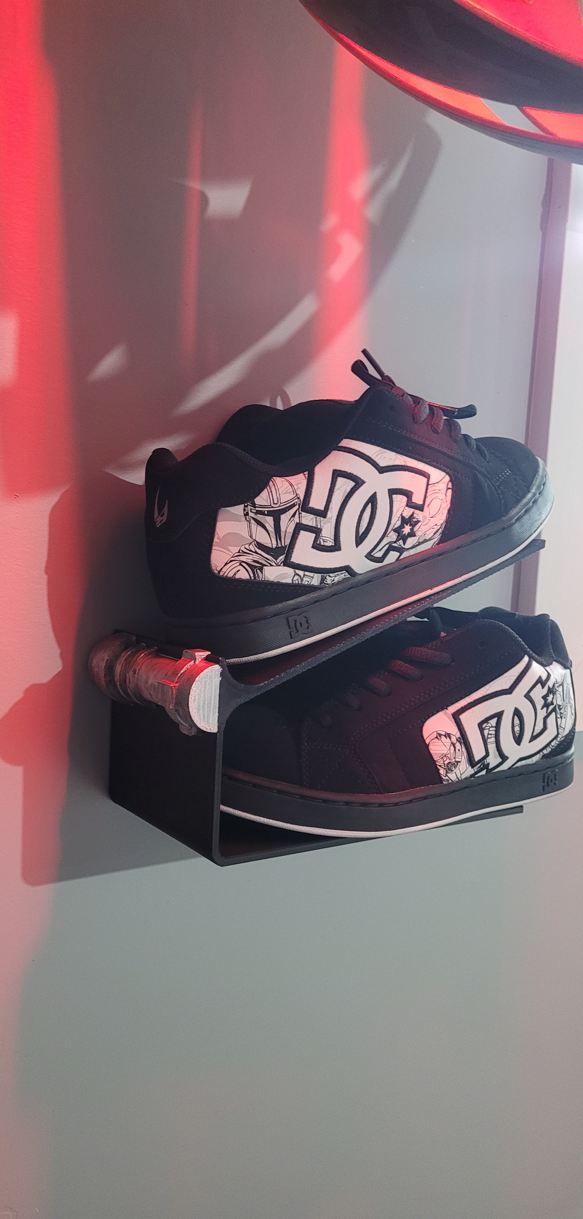 Shoes Wall Mount – Star Wars Sneaker Display Rack