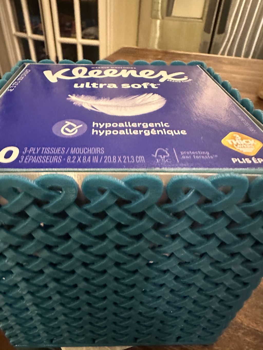 Tissue box cover