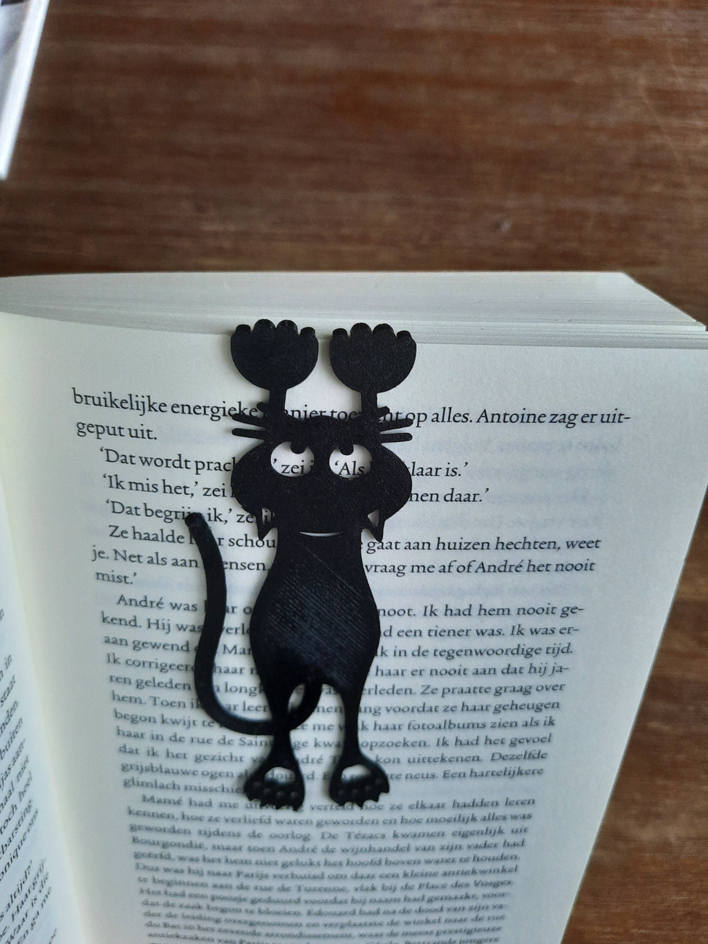 The Hanging Cat Bookmark