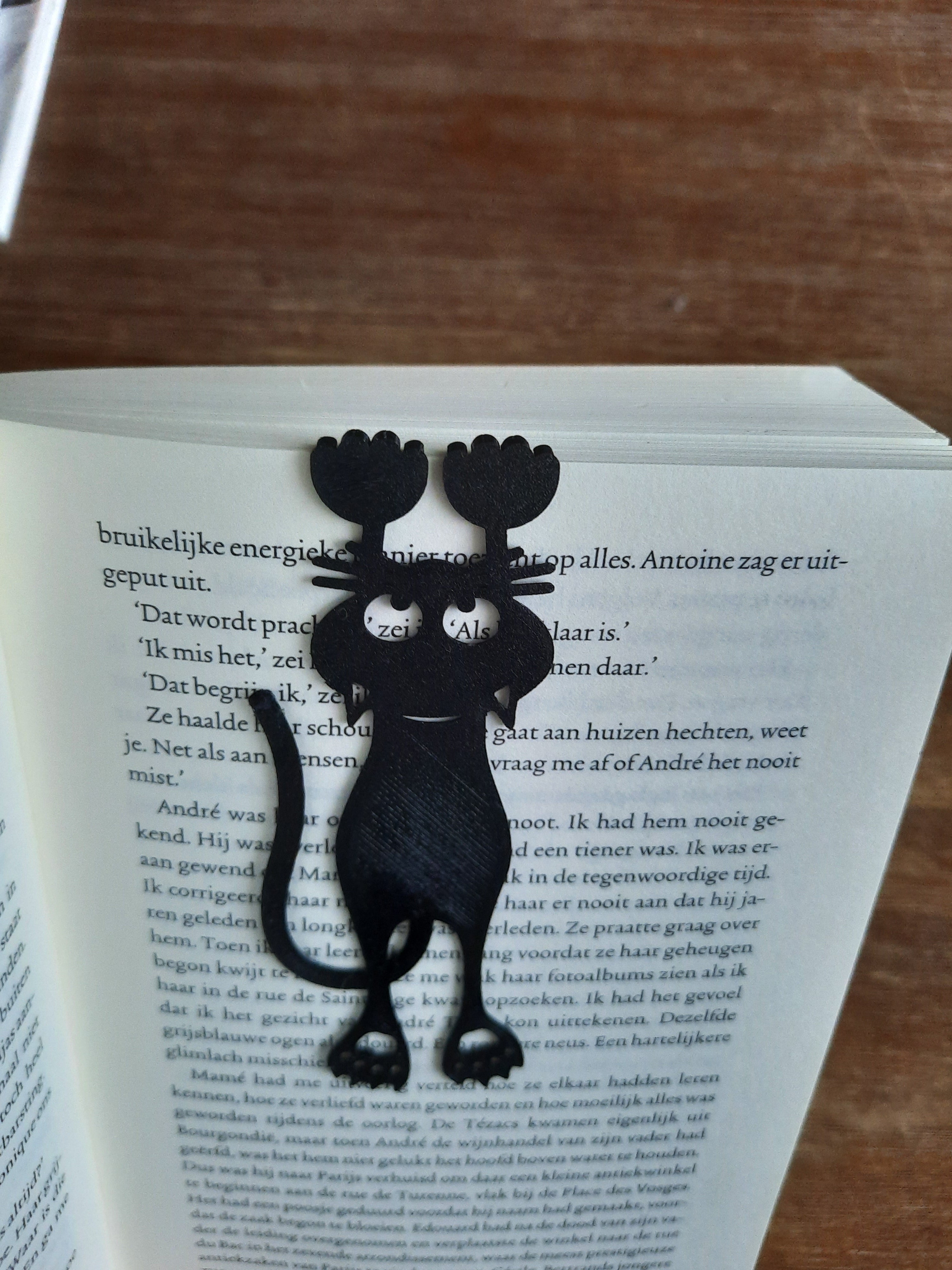 The Hanging Cat Bookmark