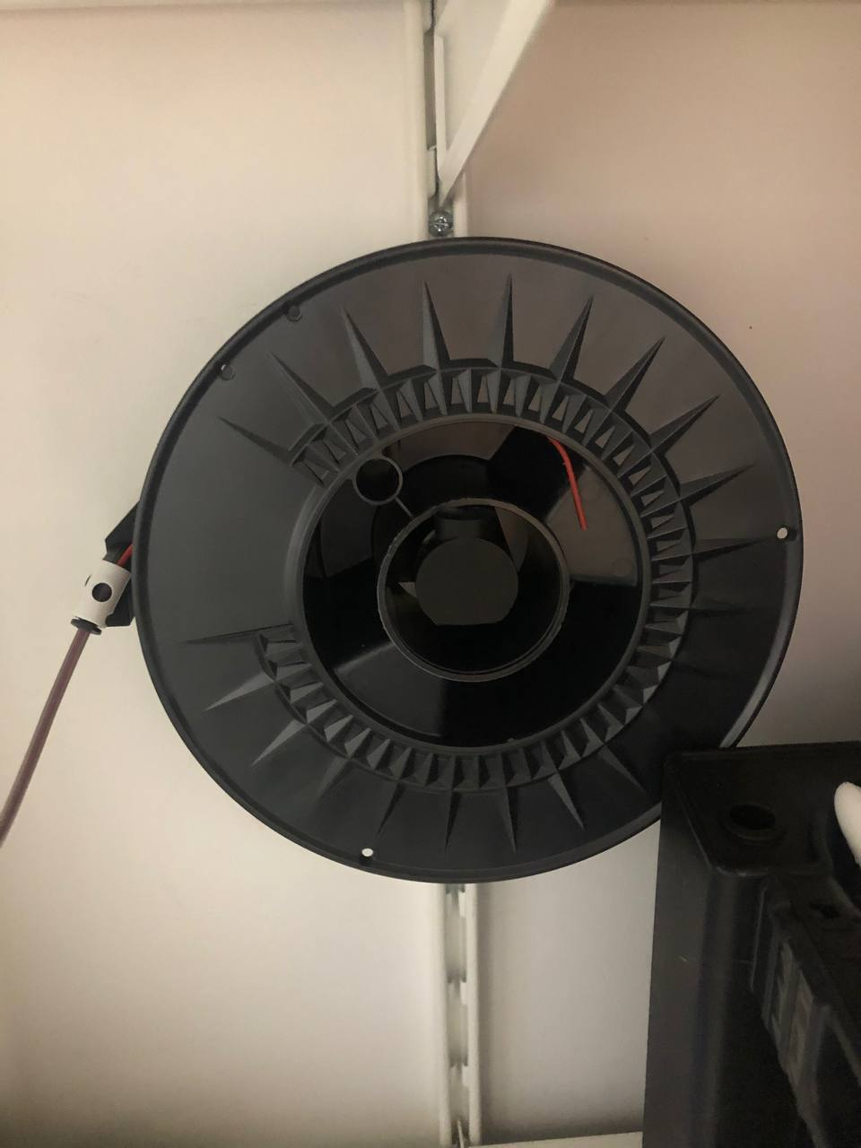 IKEA BOAXEL spool holder with PTFE Tube Connector