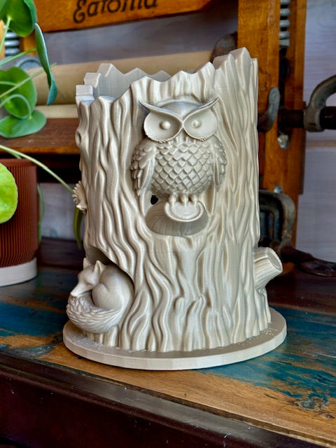 Woodland Hollow |Log Planter