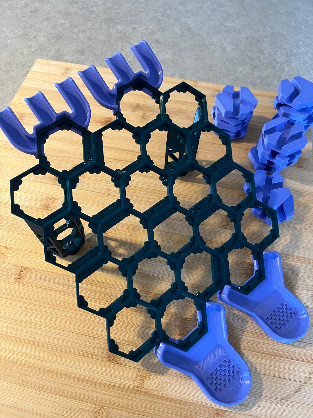 Hextraction — Basic board game (fits A1 Mini)