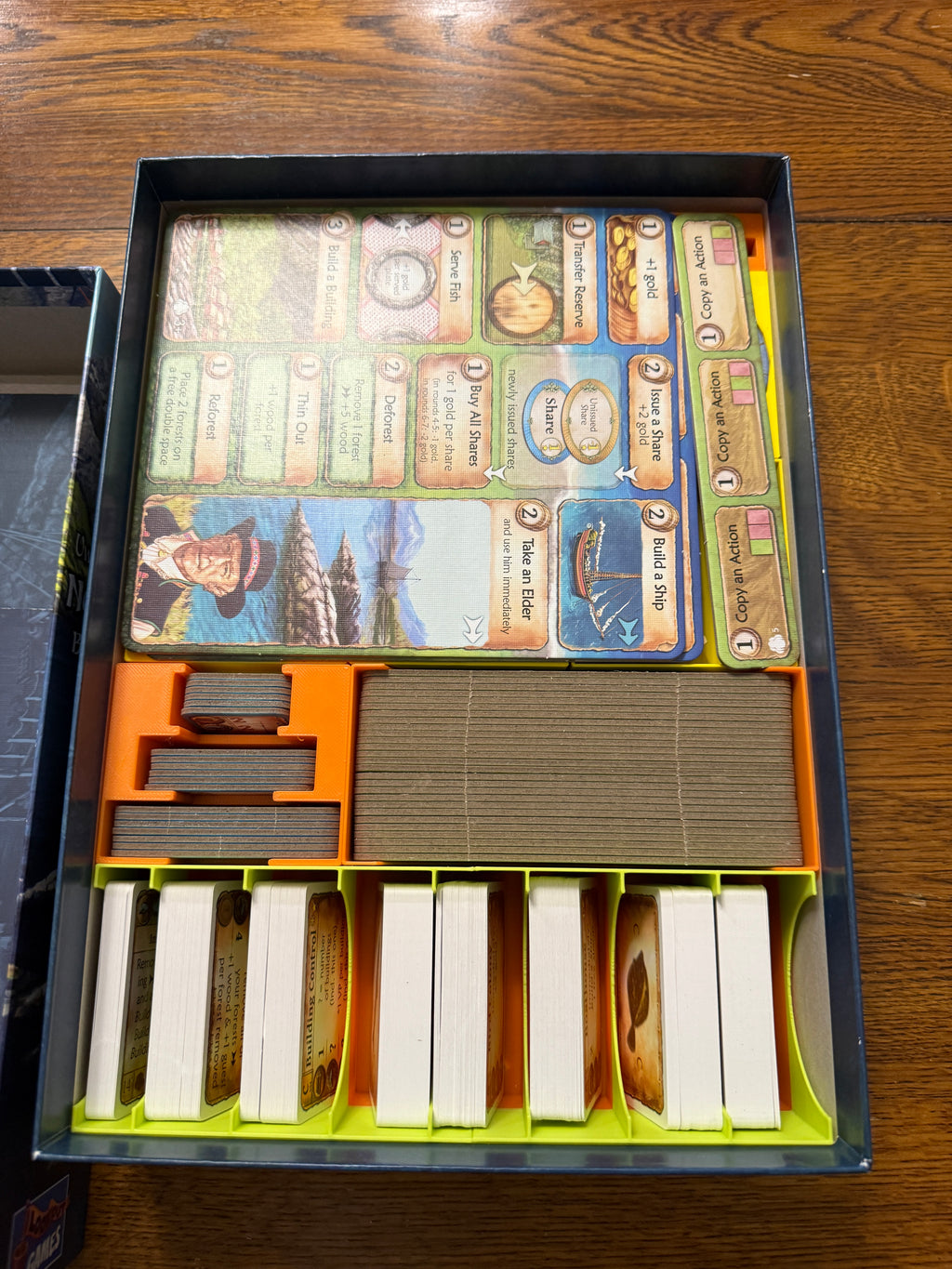 Nusfjord Big Box Board Game Insert