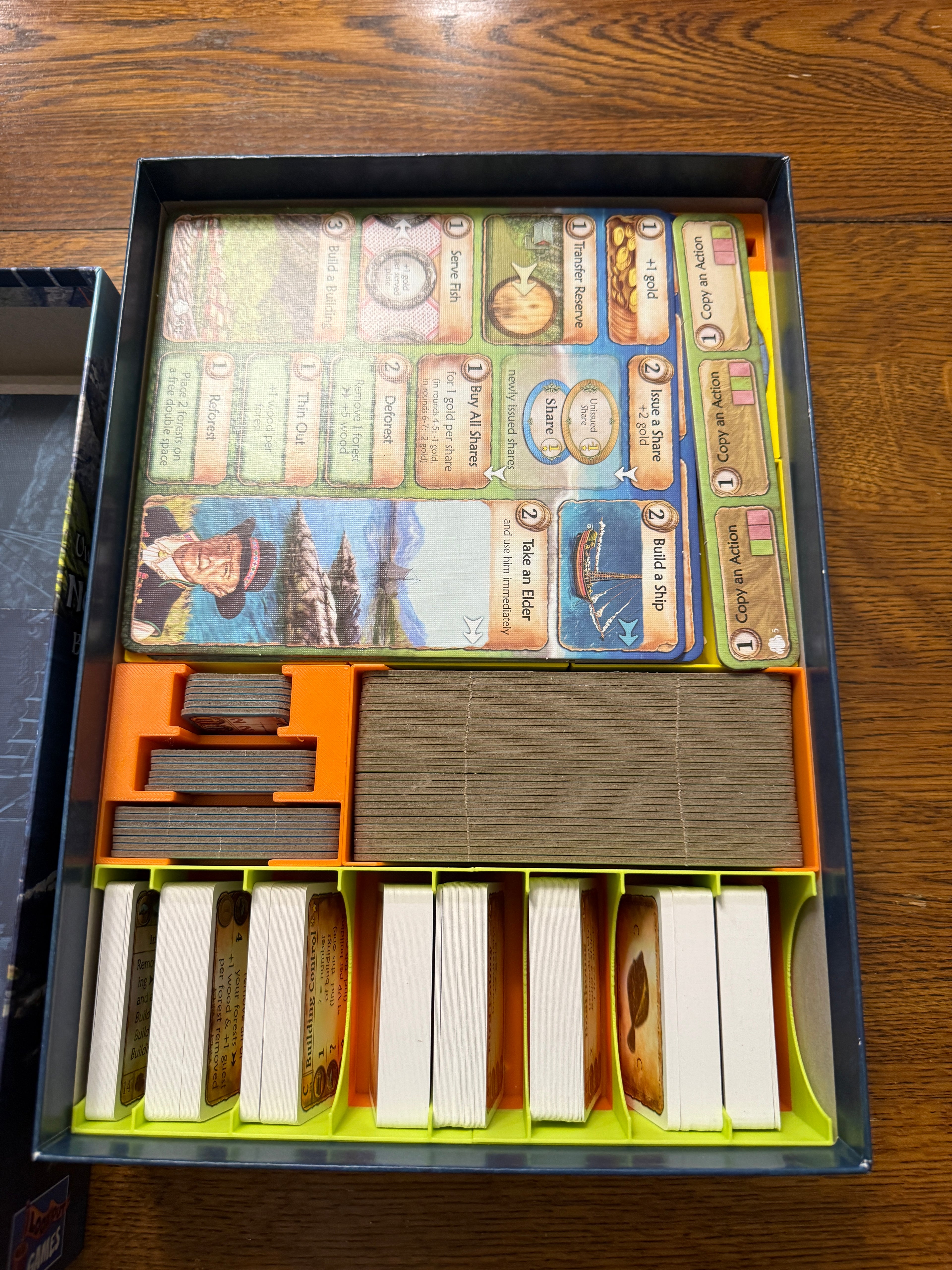 Nusfjord Big Box Board Game Insert