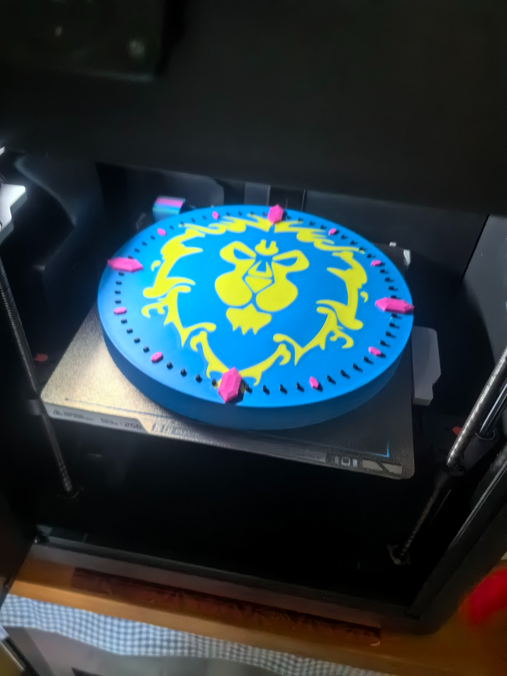wow Alliance Clock