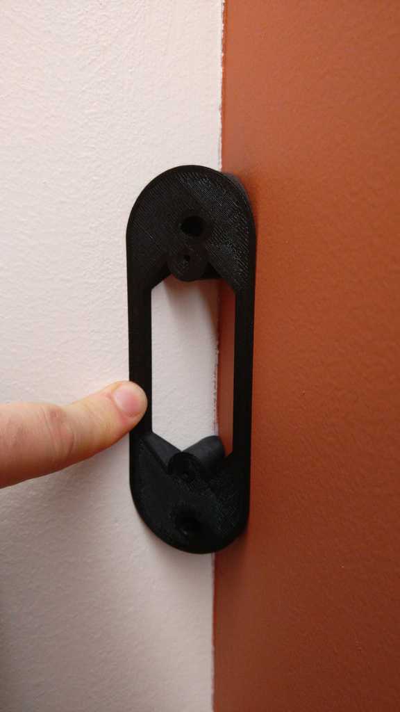 Reolink doorbell 45 degree corner wedge