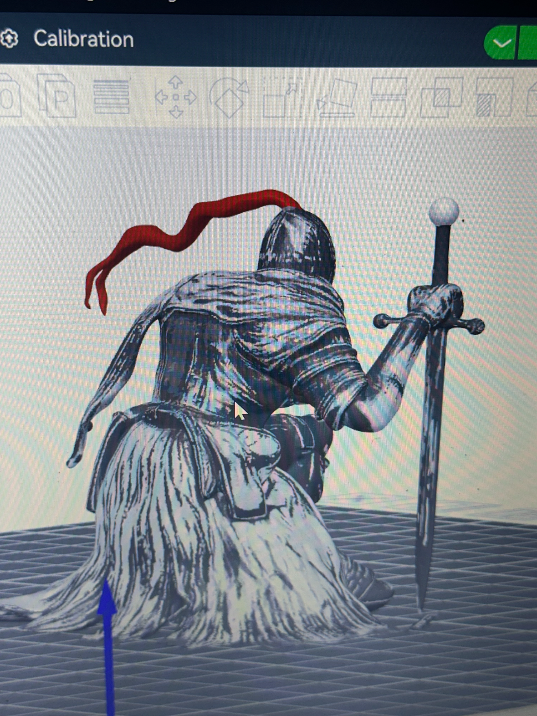 kneeling knight