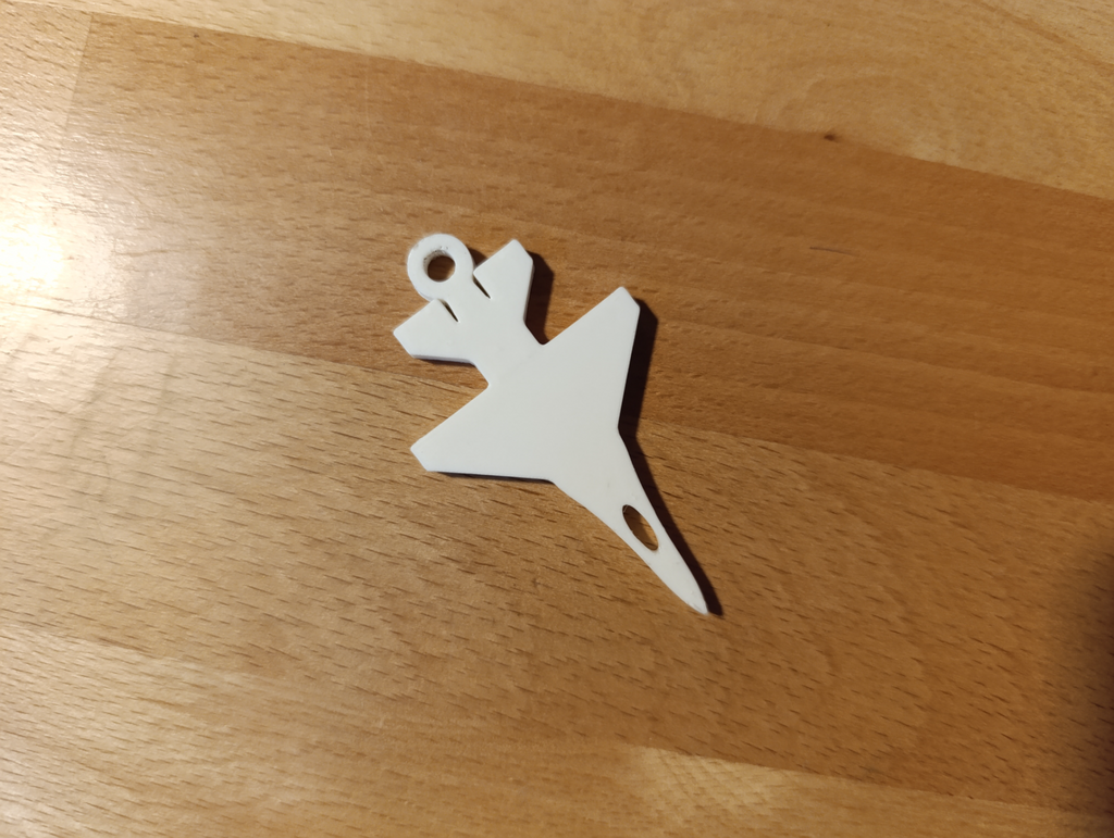 F-16 keychain