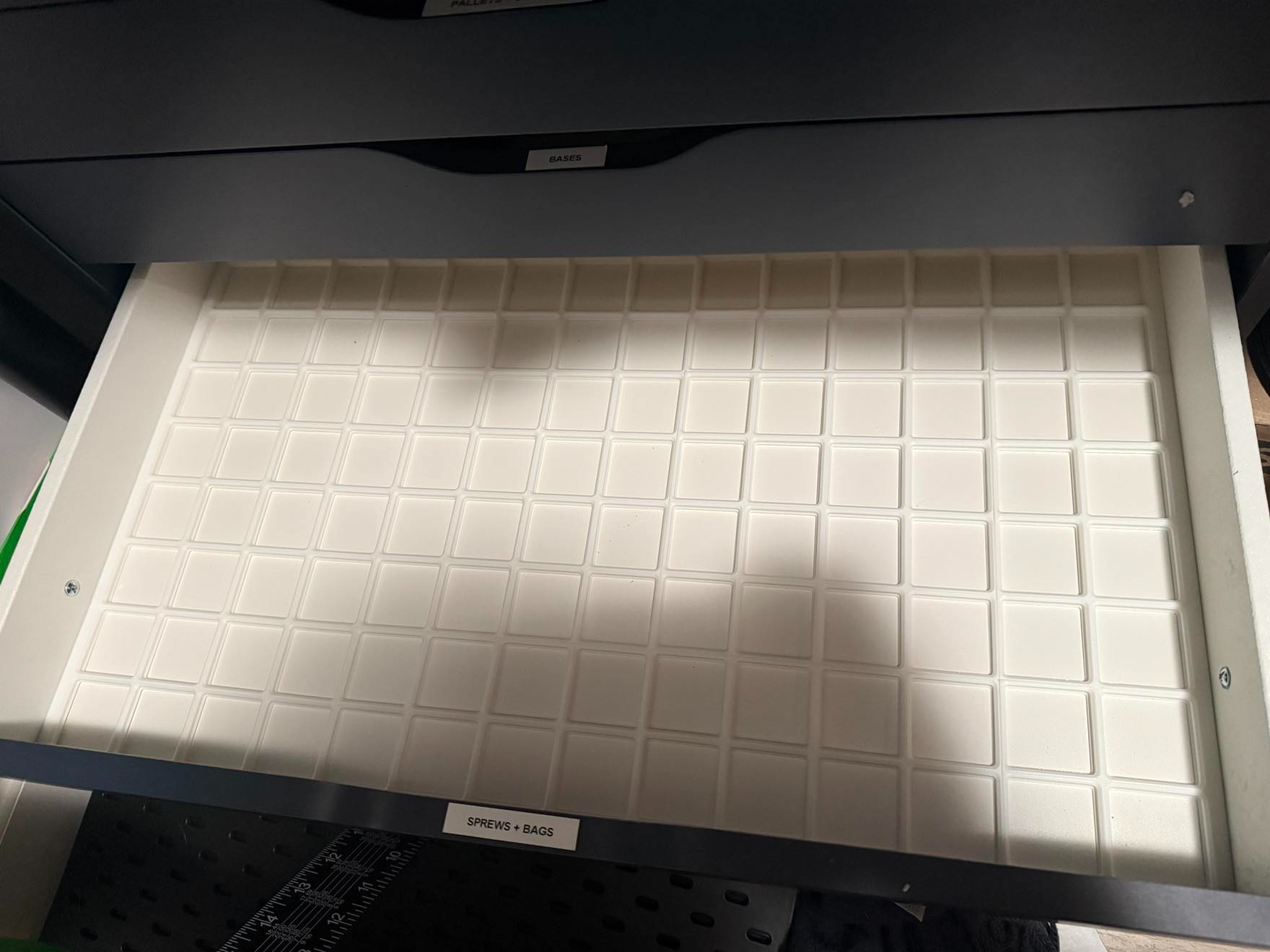 Gridfinity for Ikea Alex (wide)