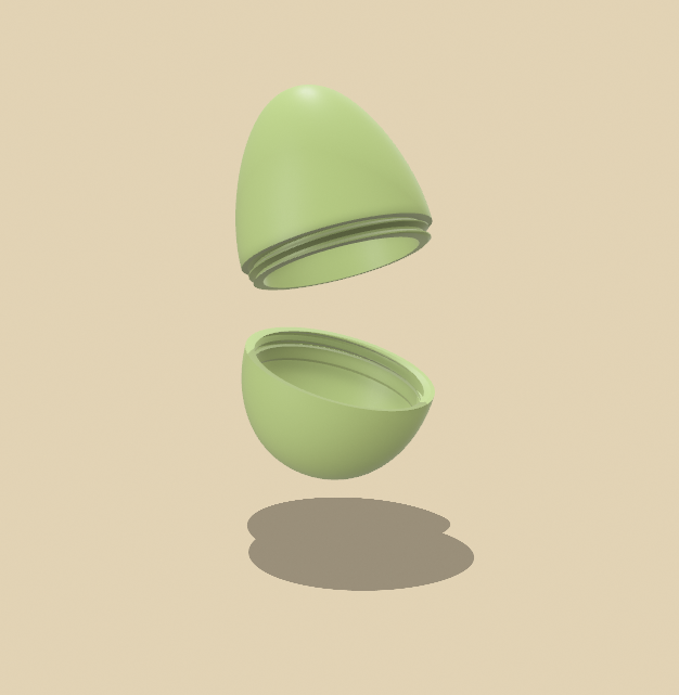 Threaded Easter Egg