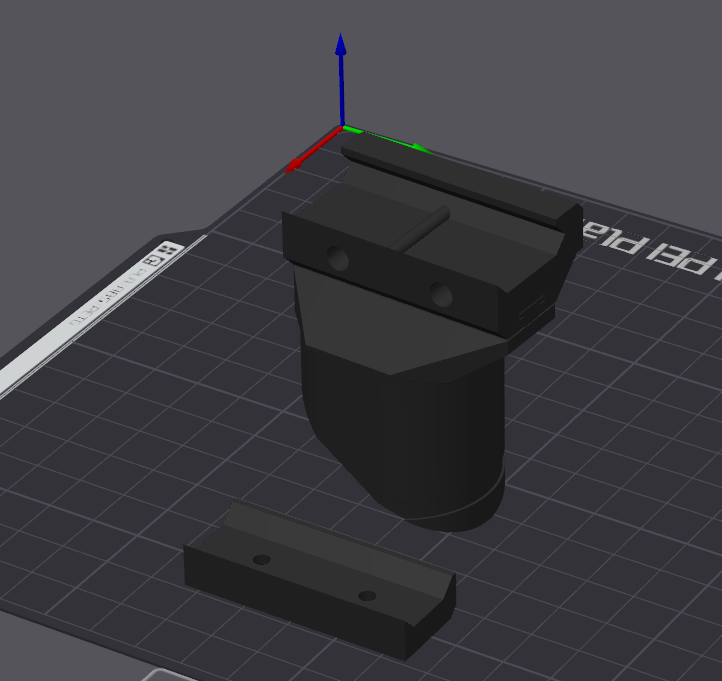 Airsoft short grip RK-6 (straight)
