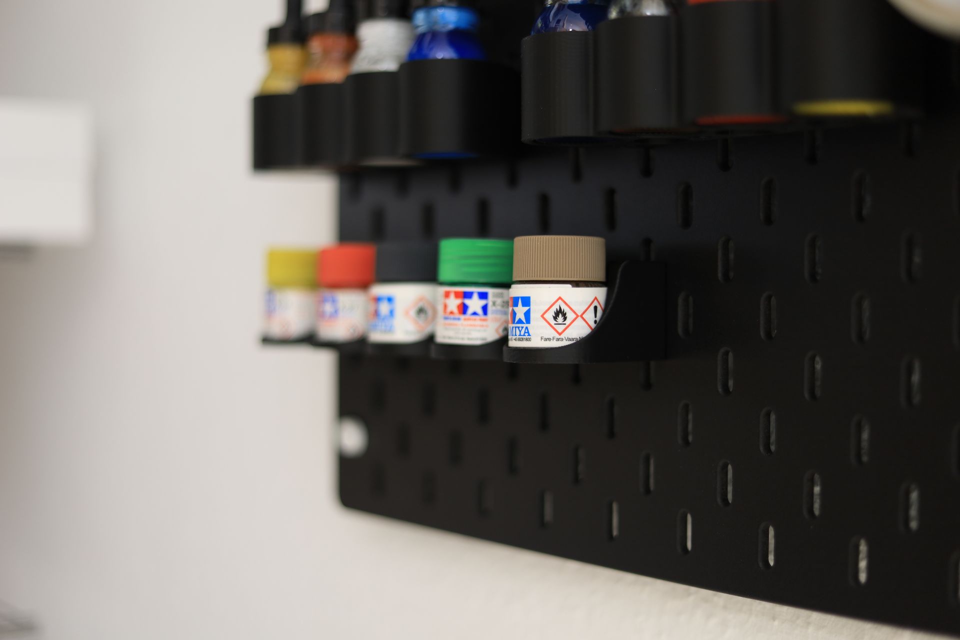 Tamiya 10 ml Acrylics Holder for Ikea Skadis Board