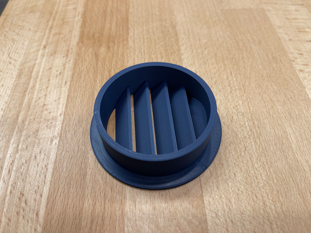 Vent cover round - all sizes with scaling table