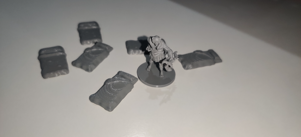 DND Bedroll Scatter Terrain - 28mm