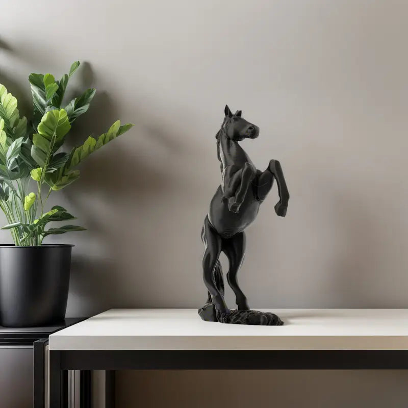 Estatua Elegante de Caballo