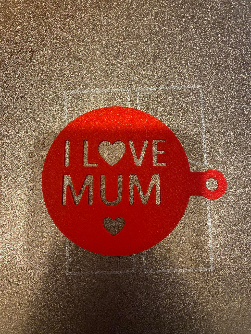 Coffee Stencil – Mother’s Day Gift