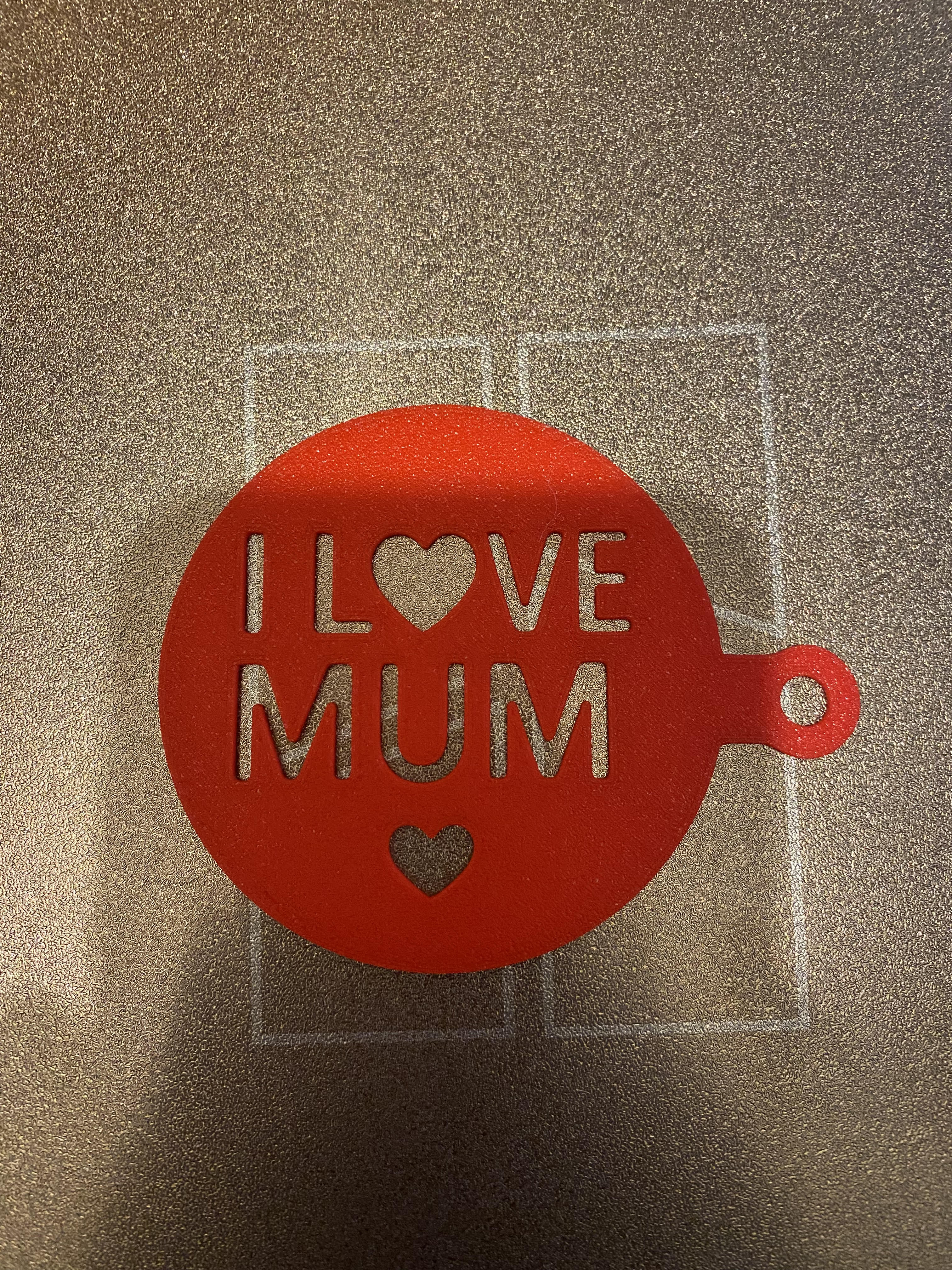 Coffee Stencil – Mother’s Day Gift