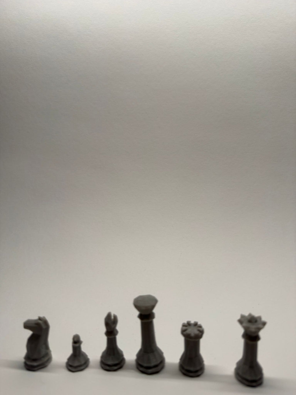 Low Poly Chess Figures