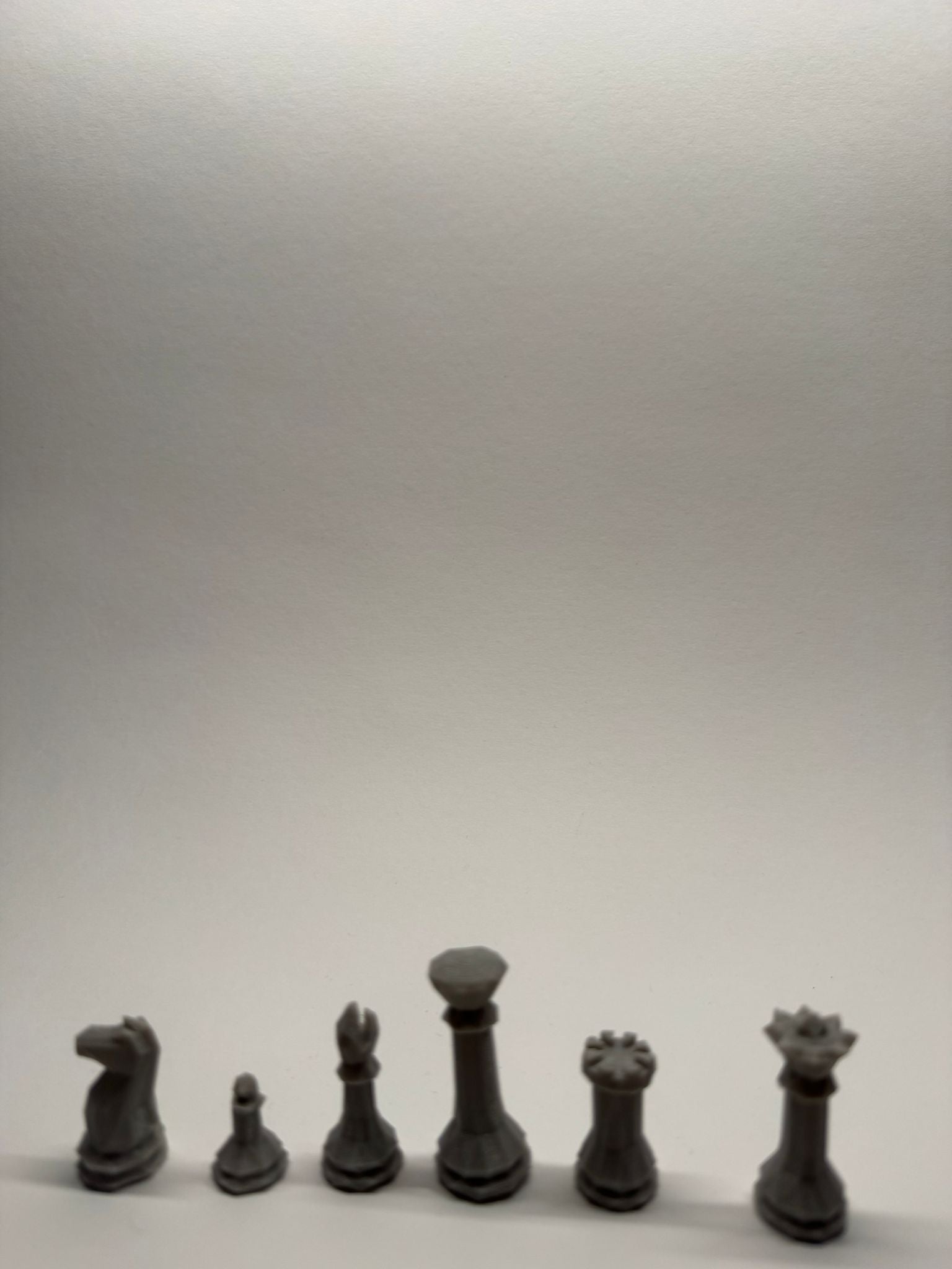 Low Poly Chess Figures
