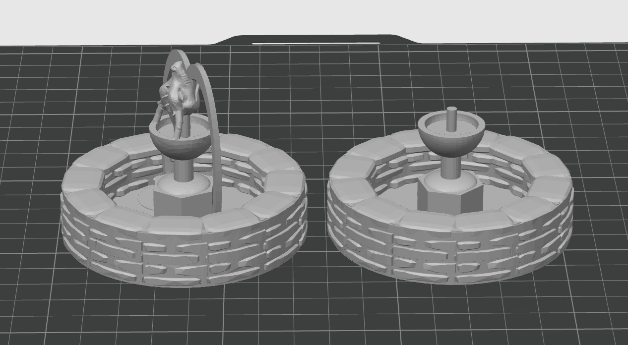 Traditional & Dragon Head Fountains - D&D Scatter