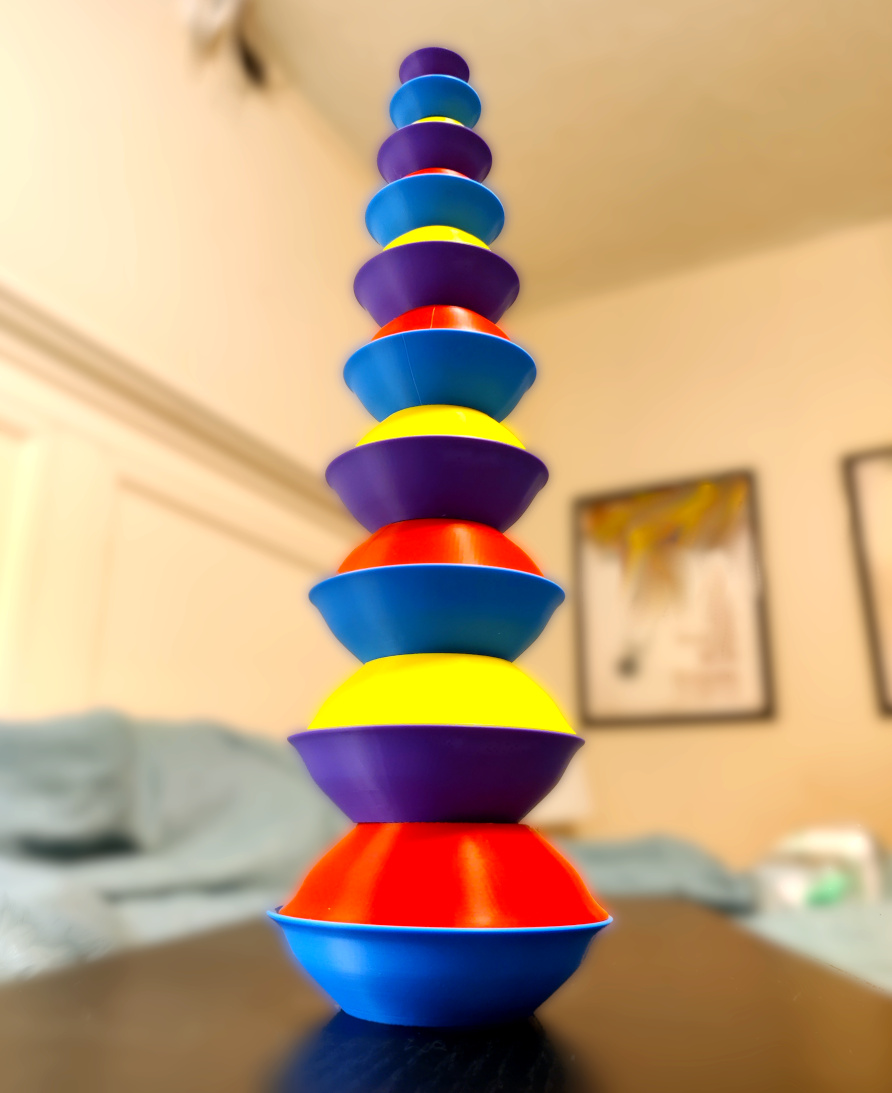 20 Tiny Nesting Bowls - 2025 Complete Redesign!