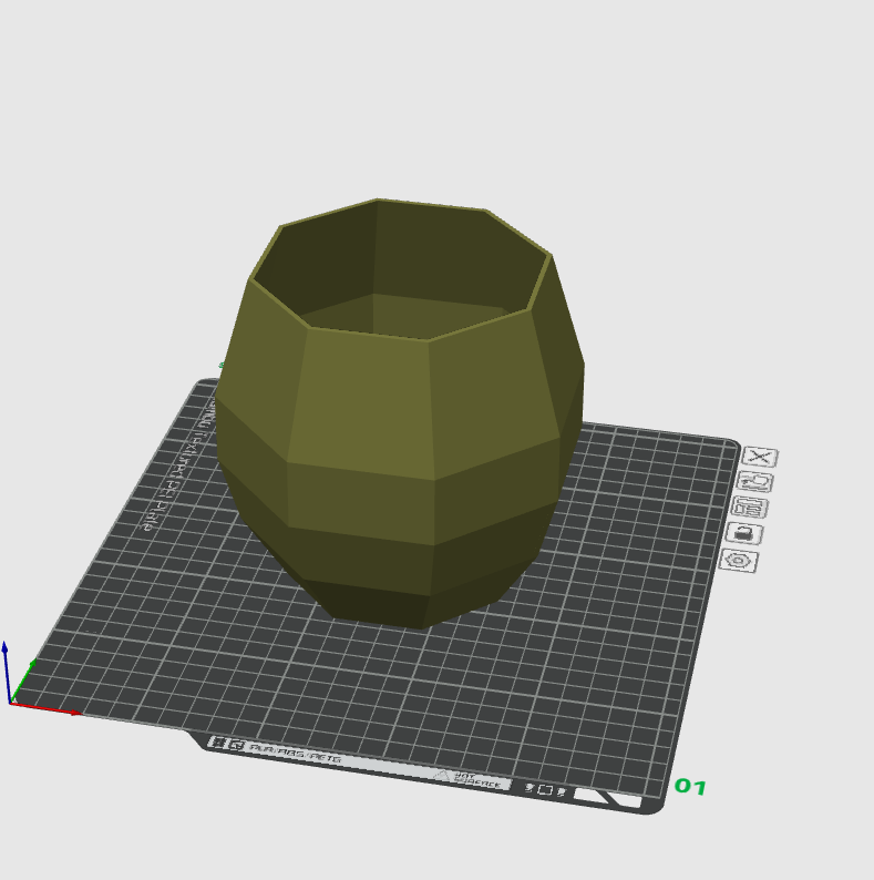 polygonal pencil holder / porta lapices poligonal
