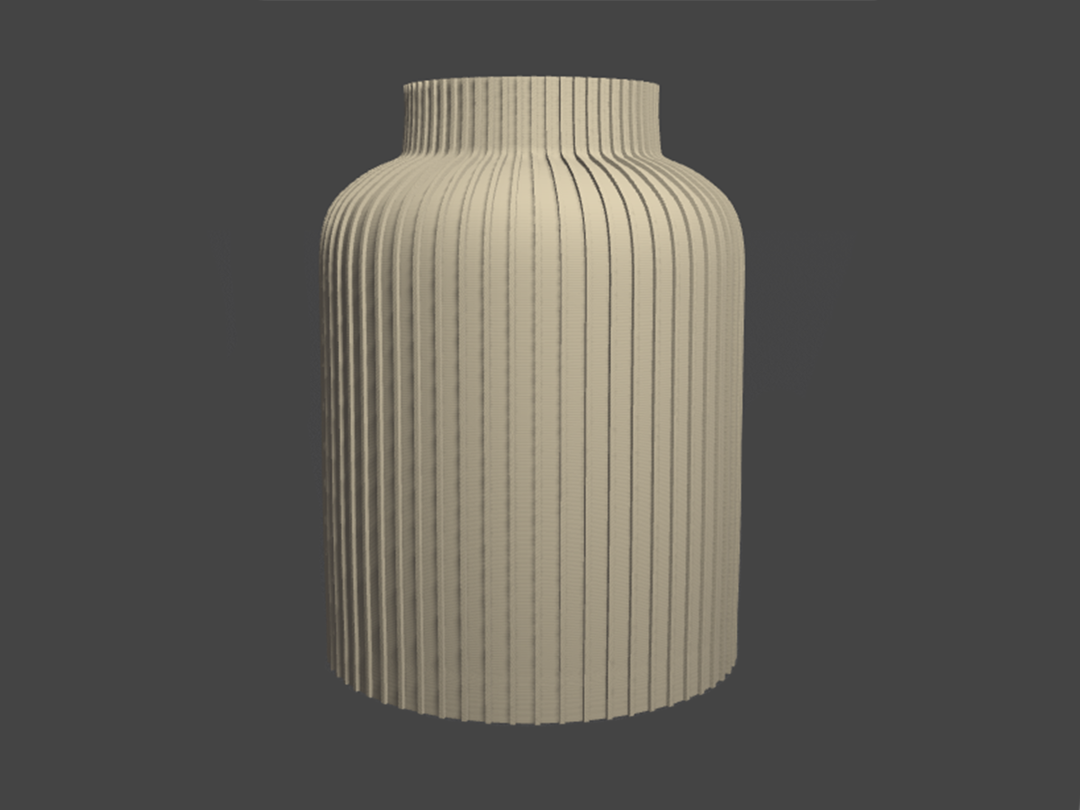 Ridge Vase