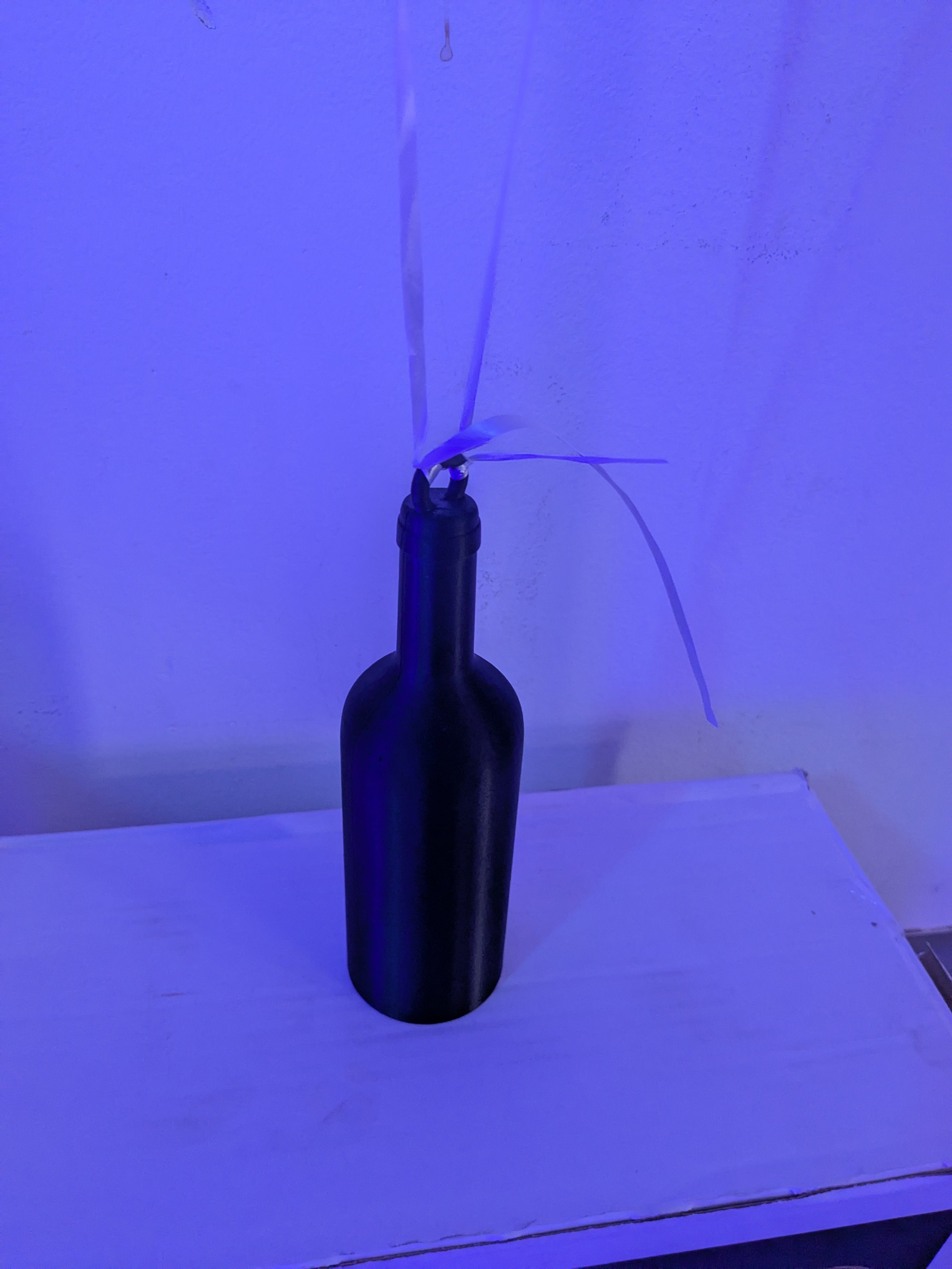 Helium balloon weight - 200g - wine bottle