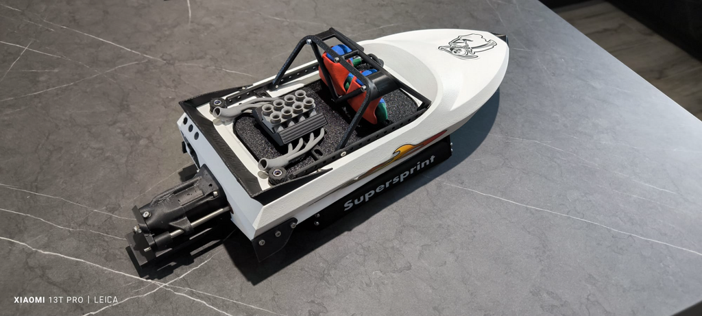 RC Boatstand for Supersprint Jet by Stepan Müller
