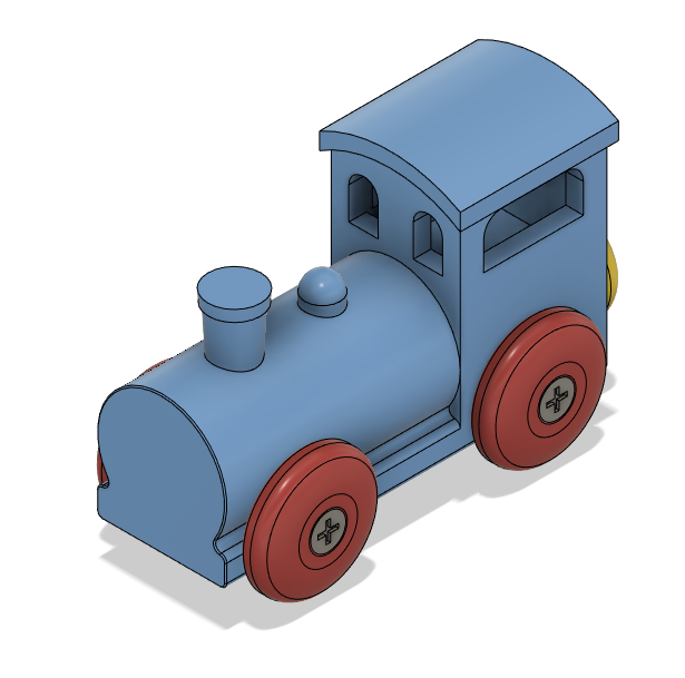 Train compatible with BRIO/IKEA