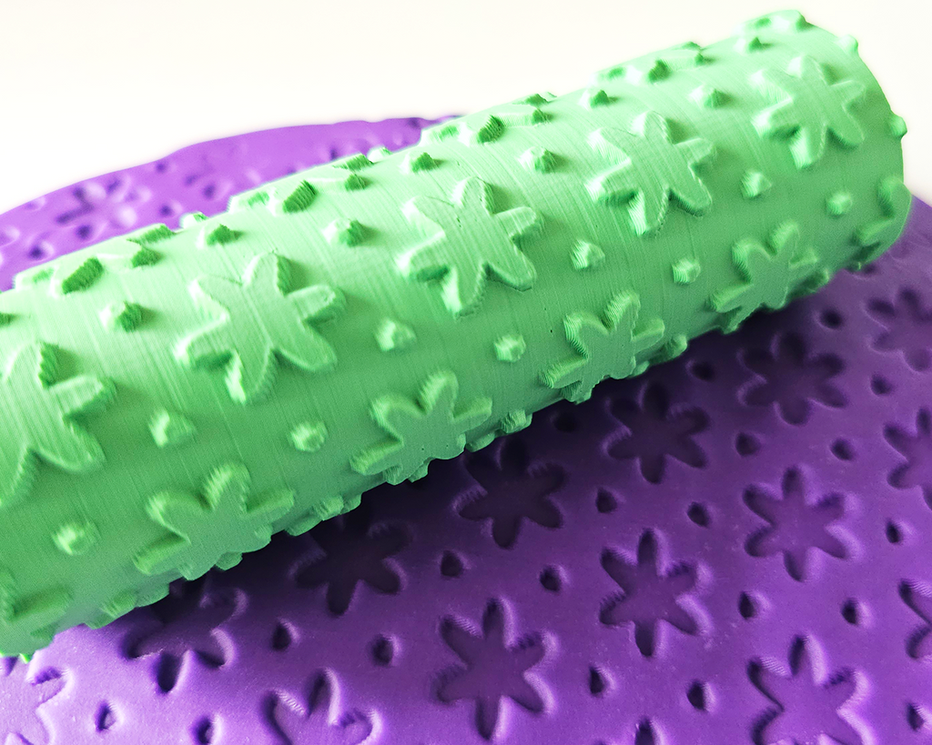 Texture Roller Stars and Dots