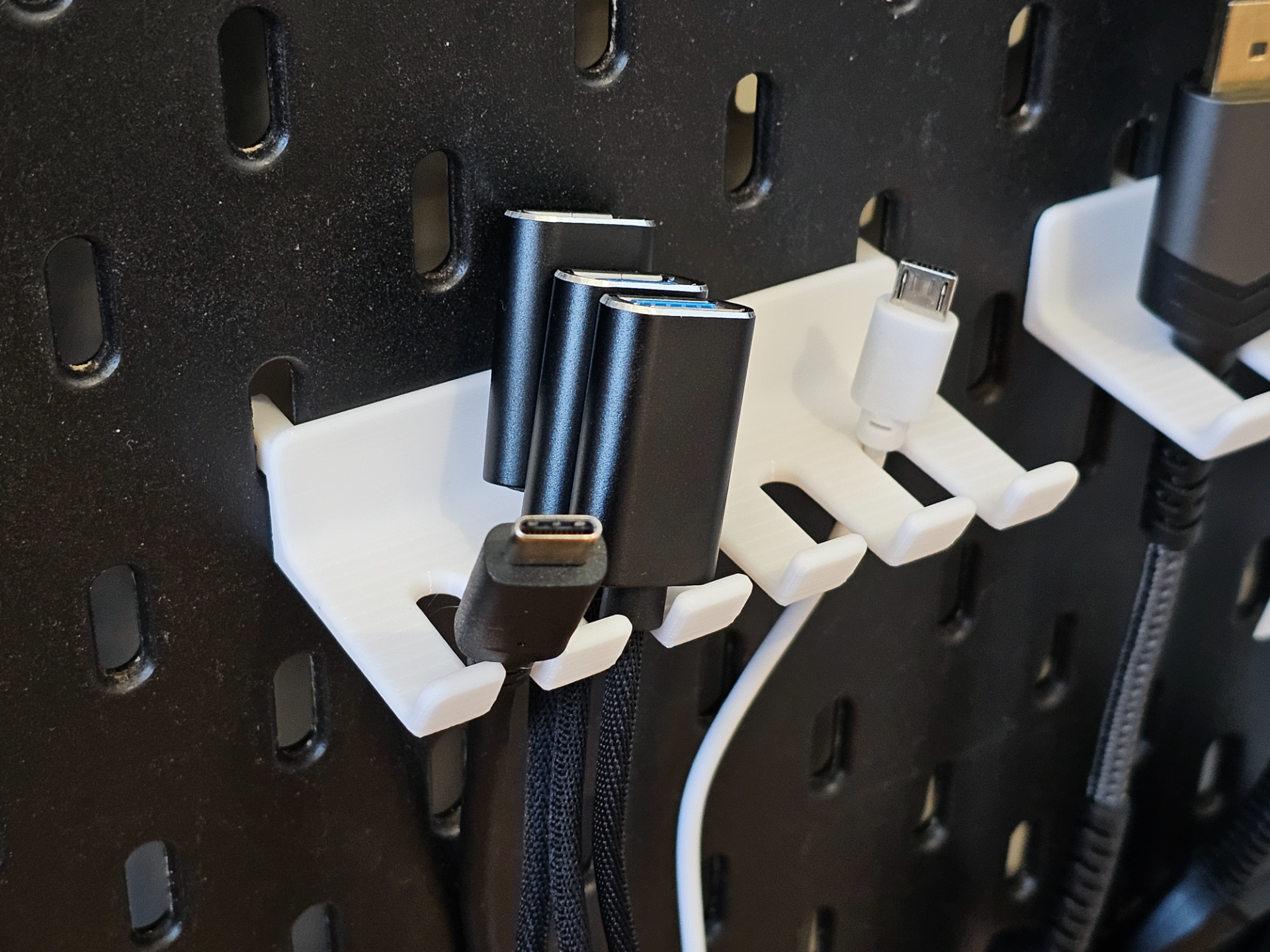 Cable Rack for IKEA Skadis (2 Sizes)