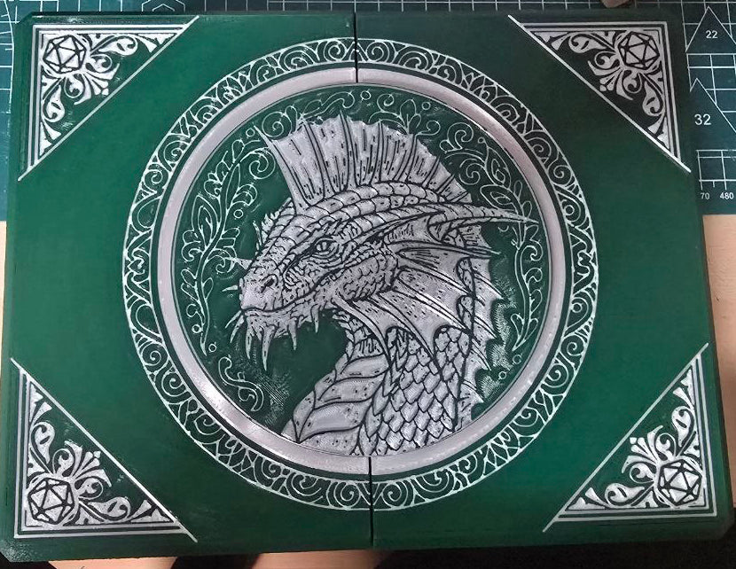 Custom Dragon Locks for Ultimate DnD Players Kit