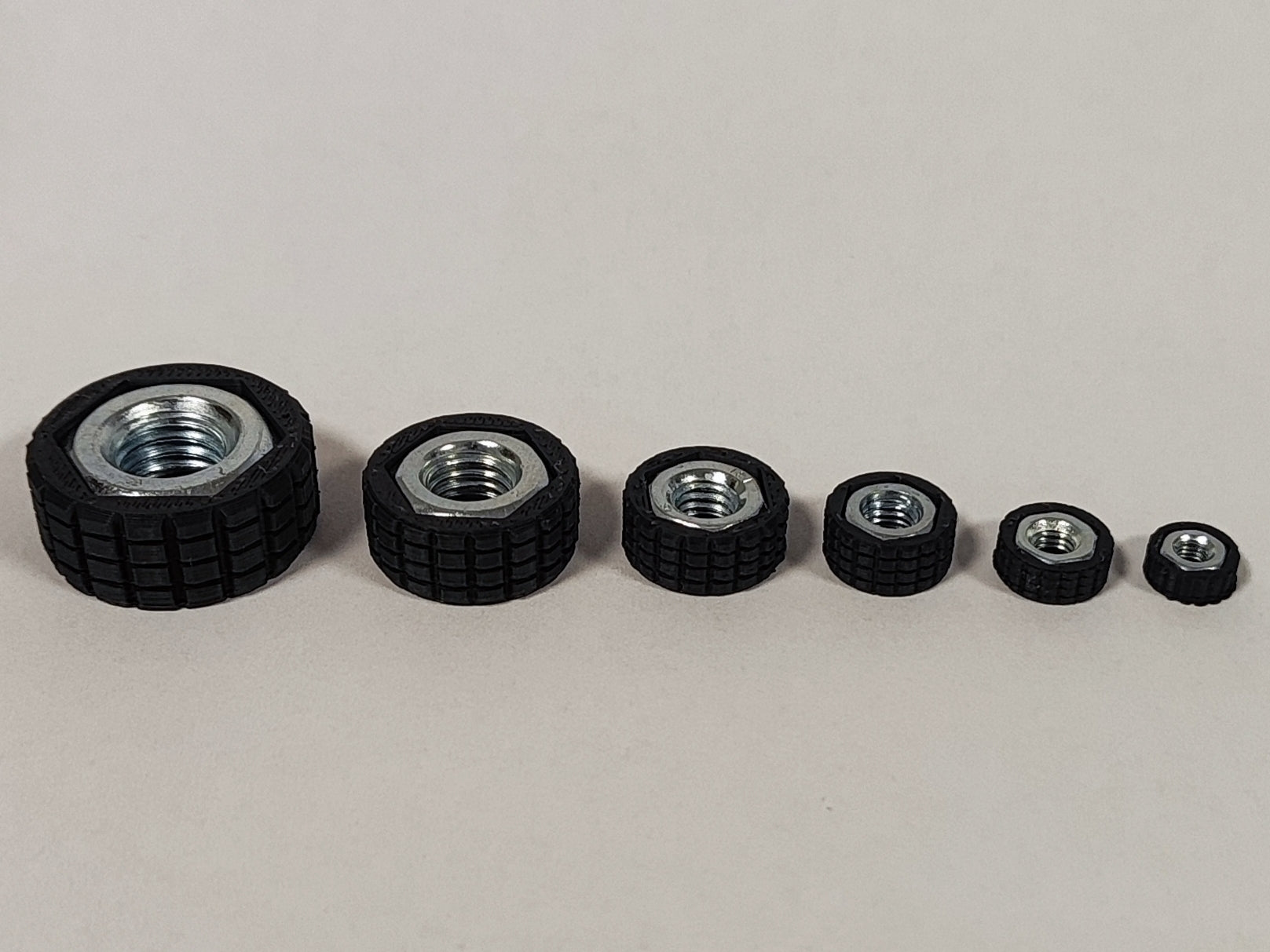 Rugged Thumb Nut Covers | Grip Knobs (M3-M10)