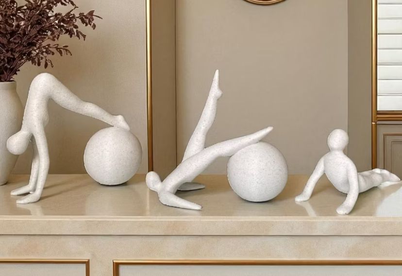 Estatuas de pilates/Decorativos